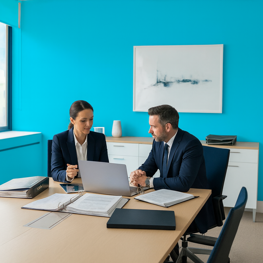 divorce solicitors for men working on a case