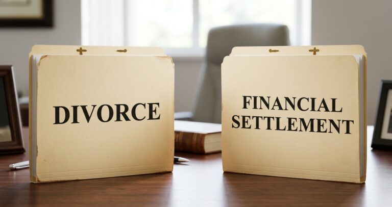 divorce and financial settlement